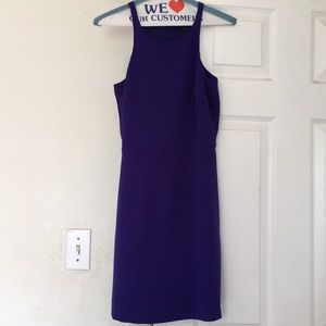 J. Crew purple dress. Size 00. pristine condition.